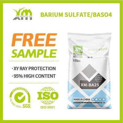 XIMI แบเรียมซัลฟาตธรรมชาติ ละลาย BaSO4 บาริต แบเรียมซัลฟาตสําหรับสีพลาสติก